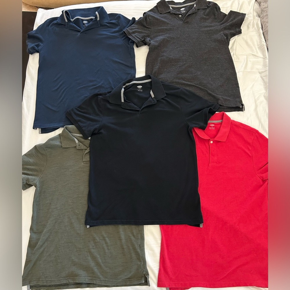 Old Navy Cotton Polo Shirts - Bundle